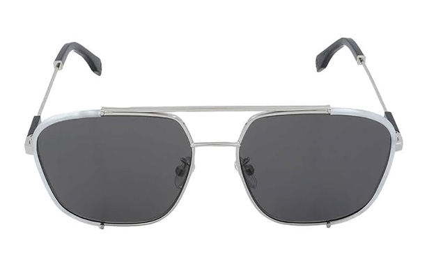 FENDI Grey Navigator - Gafas de sol para hombre FE40059U 16A 57