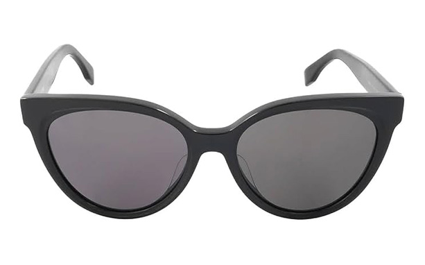 FENDI Gafas de sol grises FE40008U 01A 56 de las señoras del ojo de gato