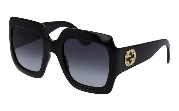 Gucci GG0053S Negro Tamaño 2.126 in, Negro -